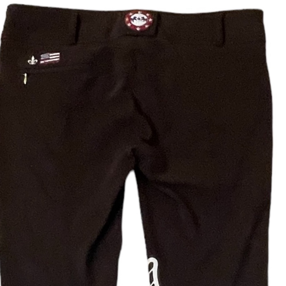 Brown Equine couture breeches!
